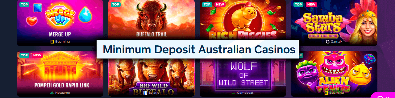 minimum deposit required