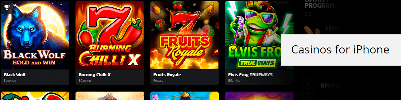 popular iphone casino games iphone casino app
