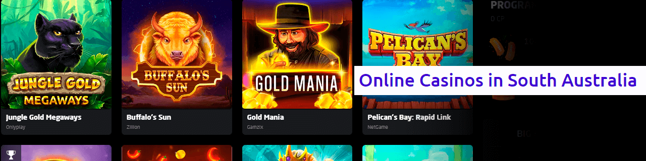 south australian players online gambling laws