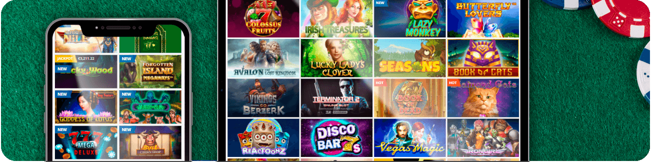 This games are popular in Casino games in online casino