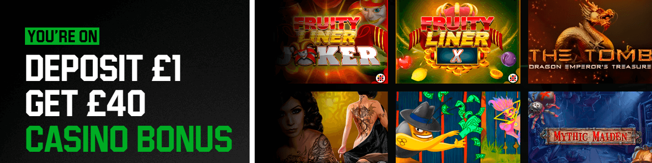 deposit required is 1 free spins