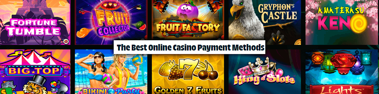best casino payment methods credit and debit cards