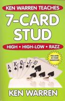 Ken warren teaches 7-card stud