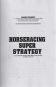 Exceptional tactics in horseracing