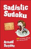 Sadistic sudoku