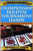 Championship hold’em tournament hands