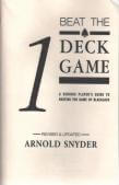 Beat the 1 deck game