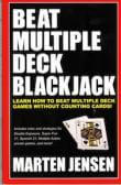 Beat multiple deck blackjack