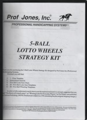 Five ball lotto wheels