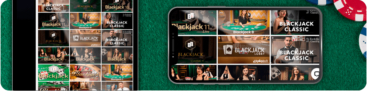 online casinos with blackjack