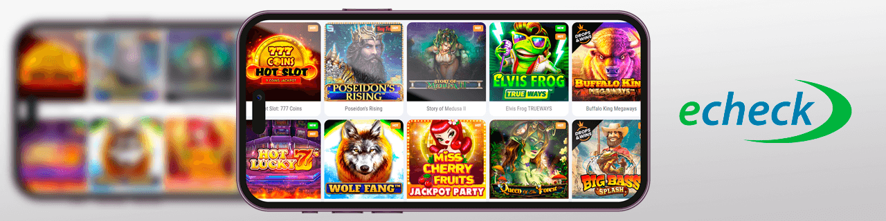 echeck online casinos