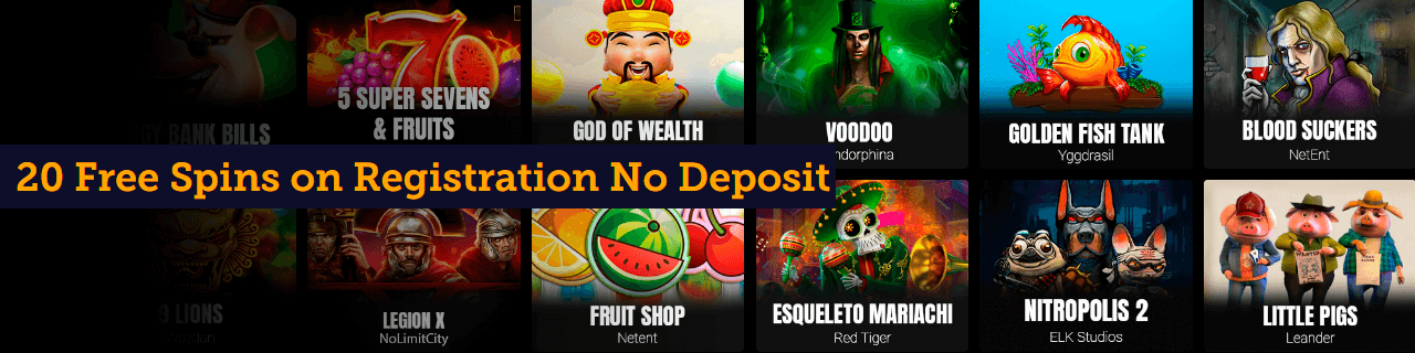 20 no deposit