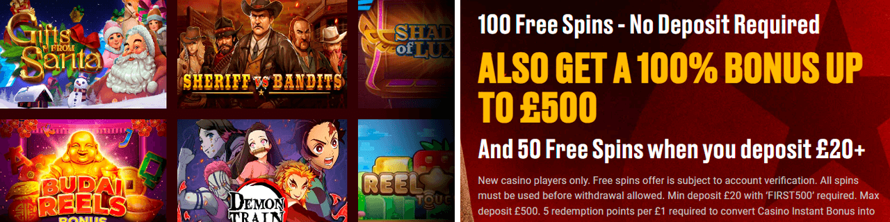 free bonus spins