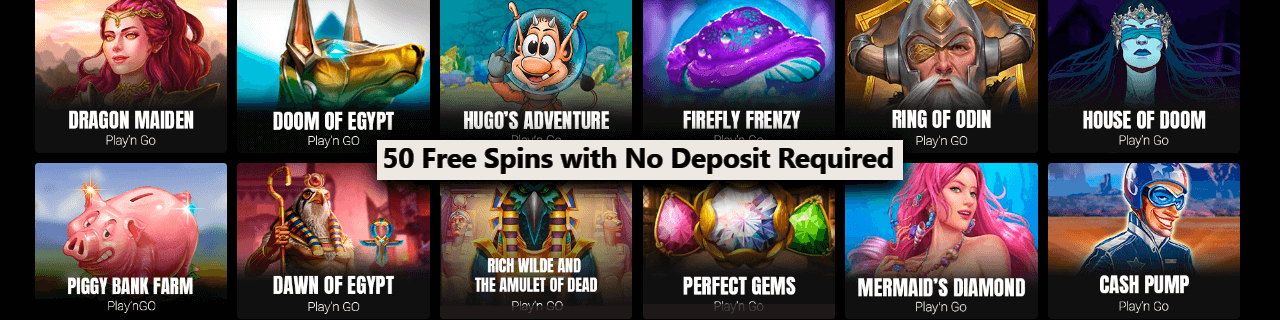 50 bonus spins