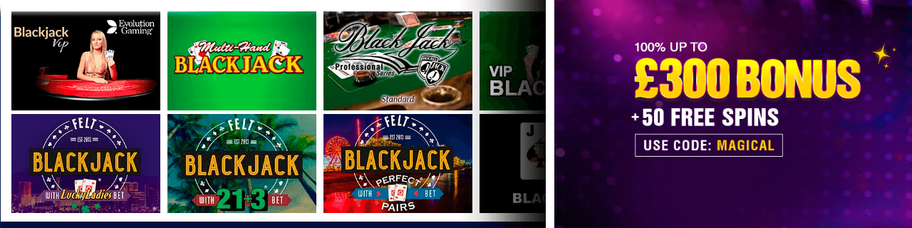 blackjack games