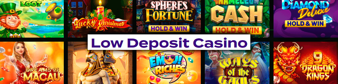 low deposit casino sites